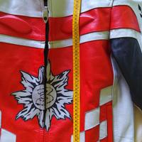 Giacca moto in pelle