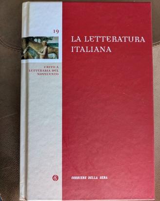 LA LETTERATURA ITALIANA –  20 VOLUMI NUOVI
