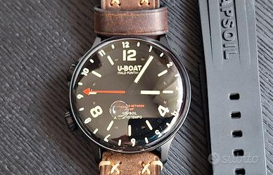 U-Boat 8770/A Capsoil Qs. Doppiotempo DLC GMT 45mm