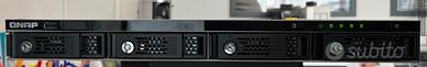 NAS QNAP TS-469U-RP con 8TB in formato rack 1U