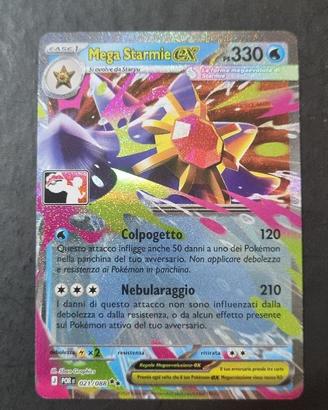 PPS9 POR 021/088 Mega Starmie EX
