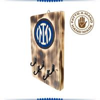APPENDICHIAVI IN LEGNO CON LOGO FC INTER