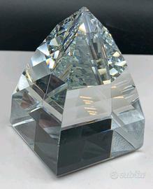 Statua Swarovski Piramide Fermacarte