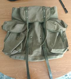 zaino militare vintage 