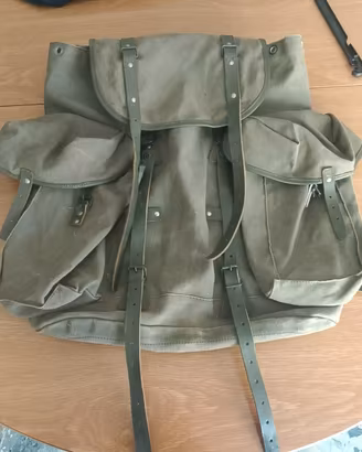 zaino militare vintage 