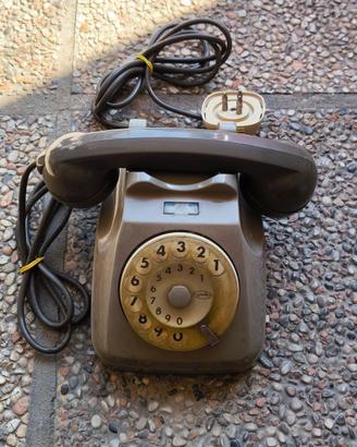 Telefono Vintage Sip S62 Bigrigio a Disco Rotante 