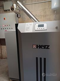 Caldaia a pellet tedesca Herz 60 KW