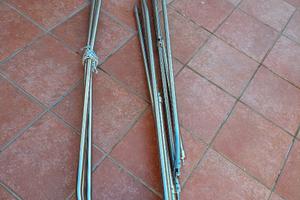 Tendalino barca in acciaio