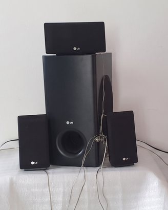 Impianto Audio Casse LG 5.1 (Subwoofer + 5 Satelli