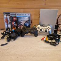 Playstation 2 slim silver + giochi