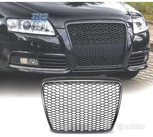 GRIGLIA AUDI A6 4F 08-11 LOOK RS6 NERA