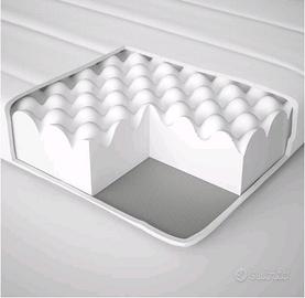 Ikea ASVANG coppia Materassi in Schiuma, 80x200