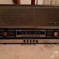 Radio anni 60 Minerva a valvole funzionante