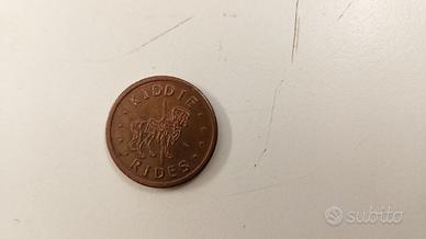 Gettone Kiddie Rides Tecnotron Dedem