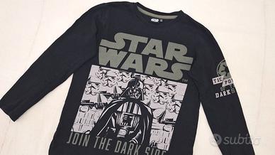 T-Shit Bambino Manica Lunga 8/9 Anni Lucasfilm