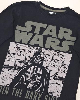 T-Shit Bambino Manica Lunga 8/9 Anni Lucasfilm