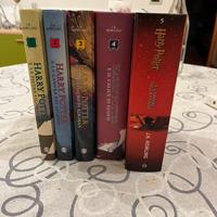 Libri Harry Potter da 1 a 5