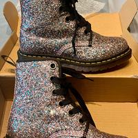 scarpe donna   Dr. Martens Glitter MutlBlue