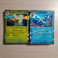 Lotto carte reverse/holo di Pokemon 151.