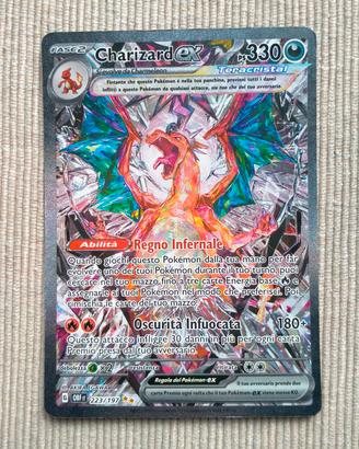 carta Pokémon Charizard ex Teracristal