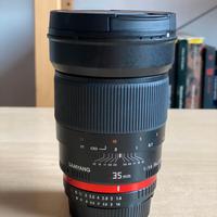 Samyang 35mm f1.4 AS UMC per Nikon