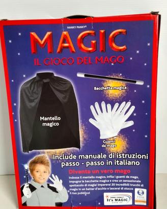 Magic gioco/travestimento mago 6+ carnevale