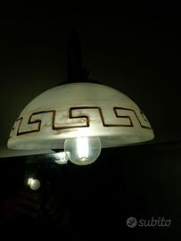 lampada da bagno come nuova +. specchio 