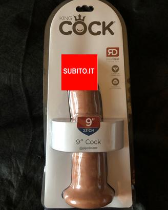 Dildo realistico 23 cm KING COCK Pipedream 9"