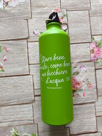 Borraccia alluminio verde 500ml – Nuova, mai usata