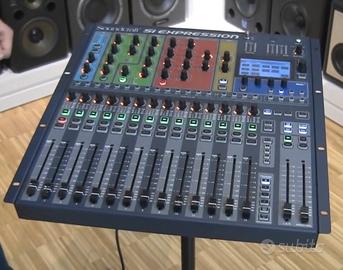 mixer Soundcraft Expression 1 con flyht case 