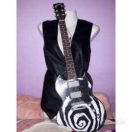 sconto -50% “Gilet stile biker rock, donna  TG M