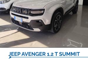 Jeep Avenger 1.2 Turbo 100 CV Summit