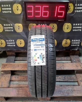 1 GOMMA NUOVA 215 70 15C PER FURGONE SCORTA