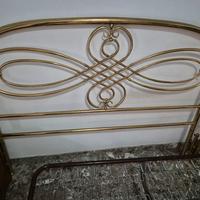 Spalliera / tastiera letto in ottone