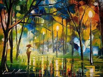 dipinto quadro originale Leonid Afremov 