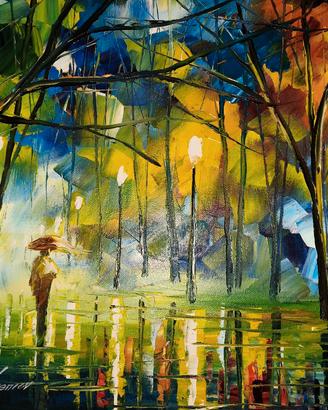 dipinto quadro originale Leonid Afremov 
