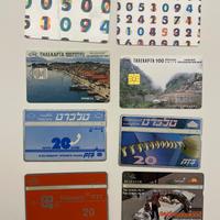 Lotto 8 schede BELGIO, ISRAELE, NL e GRECIA