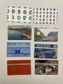 Lotto 8 schede BELGIO, ISRAELE, NL e GRECIA