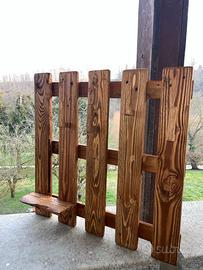 Appendiabiti da parete ArTiGiAnAlE con mensola