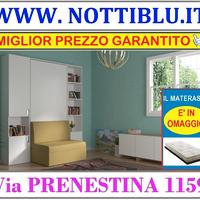 Letto a Scomparsa DOLLY V. 1p + MATERASSO OMAGGIO