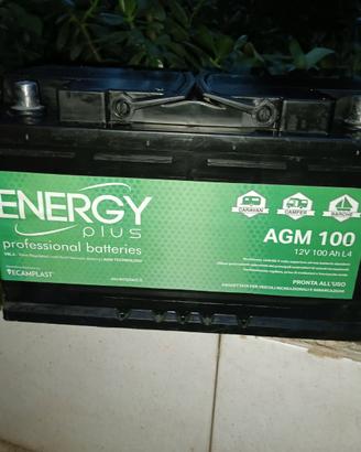 Batteria AGM professional 100 Ah