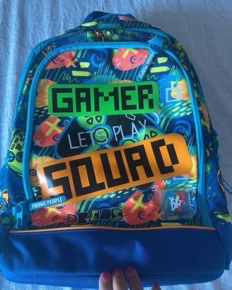 Zaino Tinta Unita "Young People Boy Gamer",