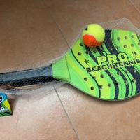 Coppia racchette Beach Tennis con pallina