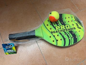 Coppia racchette Beach Tennis con pallina