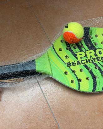 Coppia racchette Beach Tennis con pallina