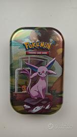 Mini Tin Pokemon Espeon Evoluzioni Prismatiche IT