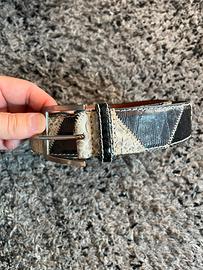 Cintura uomo in vera pelle