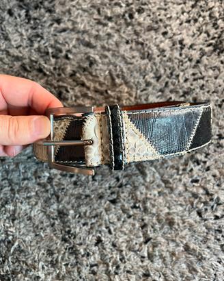 Cintura uomo in vera pelle