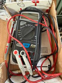 Multimetro digitale Würth cone nuovo con puntali