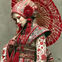 Stampa fine Art Giclee' Memorie di una Geisha 